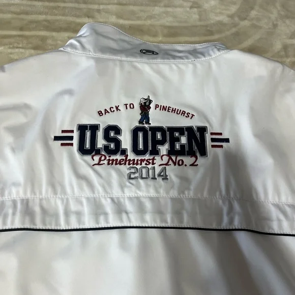 US Open Pinehurst No2 2014 White Golf Jacket - Picture 5 of 9